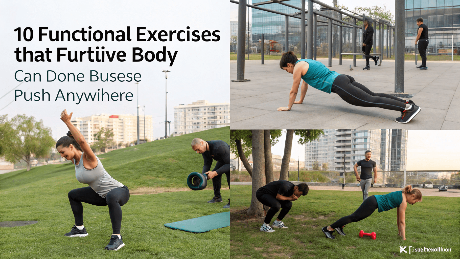 10 Exercícios Funcionais Que Trabalham o Corpo Todo e Podem Ser Feitos em Qualquer Lugar